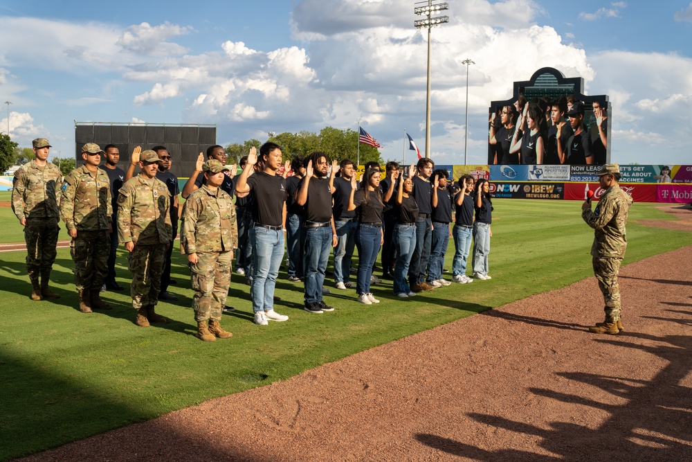 Military Appreciation Night at San Antonio Missions Game