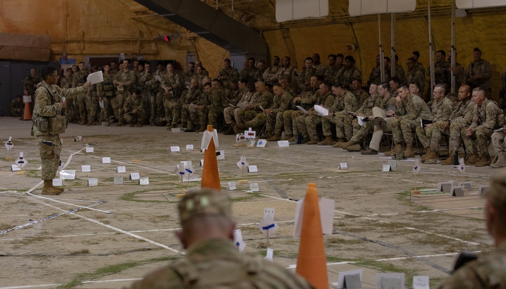 10th Mountain Division Exectutes a Combined Arms Rehearsal prior to JRTC