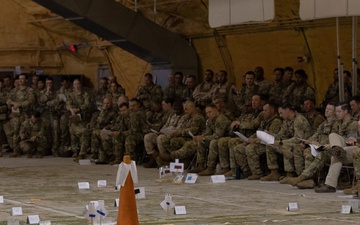 10th Mountain Division Exectutes a Combined Arms Rehearsal prior to JRTC