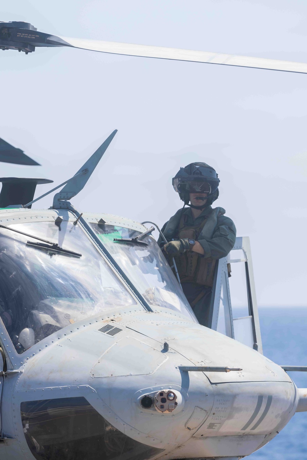 Marine Helicopters Take Off
