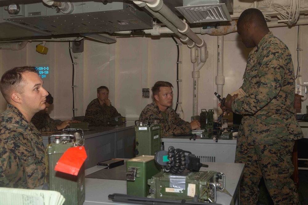 Basic Radio Operator Course Underway