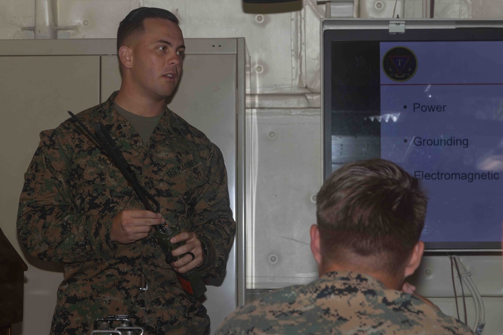 Basic Radio Operator Course Underway