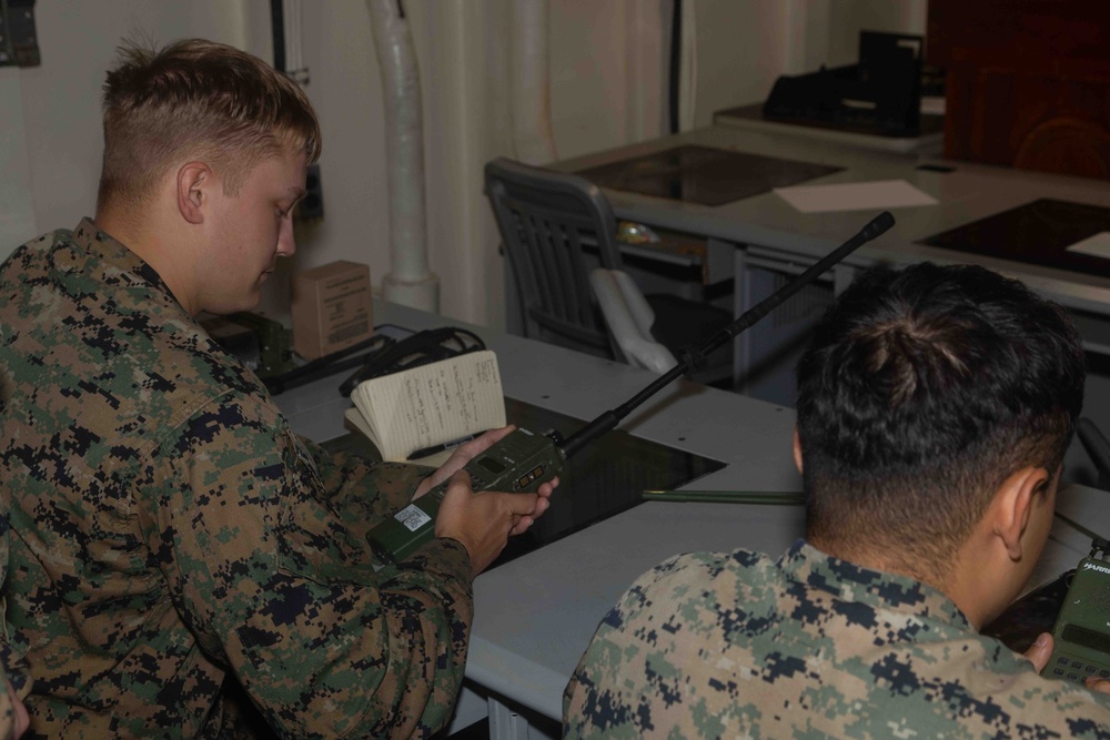 Basic Radio Operator Course Underway