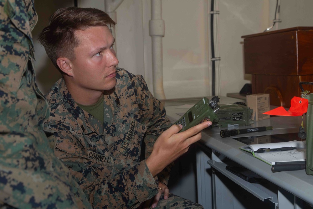 Basic Radio Operator Course Underway