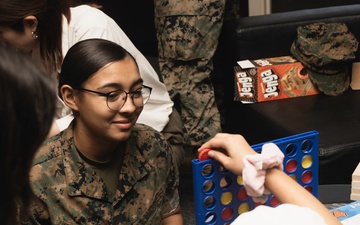 Morinoko Children Center Tours Battle of Okinawa Museum and Interacts with U.S. Marines Aboard Camp Kinser