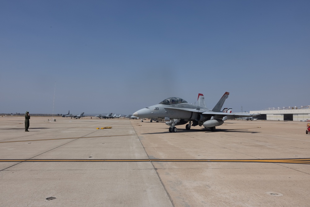 VMFA-232 Incentive Flight