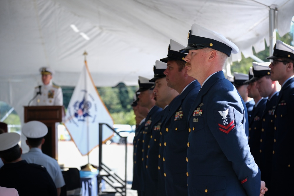 Coast Guard commissions Coast Guard Cutter Earl Cunningham (WPC 1159) in Kodiak, Alaska