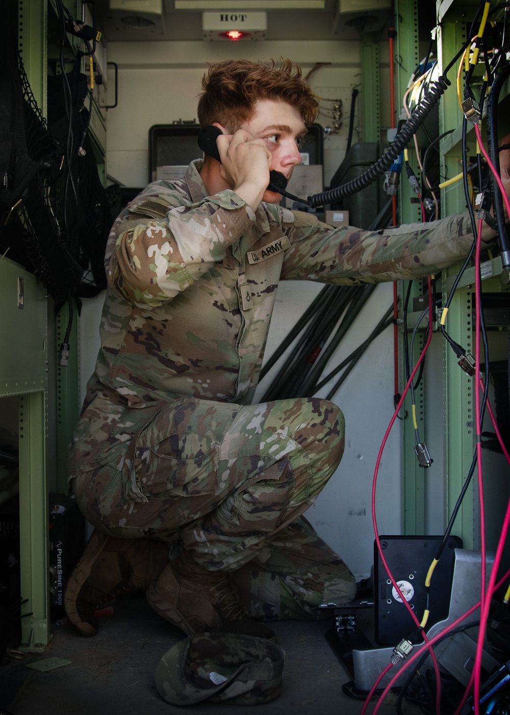 36th Infantry Division sharpens battle command in Warfighter exercise at Camp Atterbury