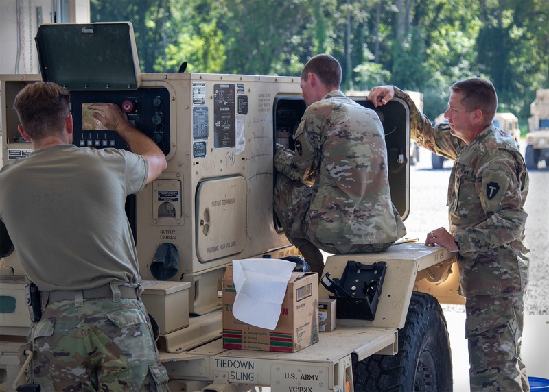 36th Infantry Division sharpens battle command in Warfighter exercise at Camp Atterbury