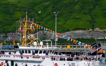 Coast Guard commissions Coast Guard Cutter Earl Cunningham (WPC 1159) in Kodiak, Alaska