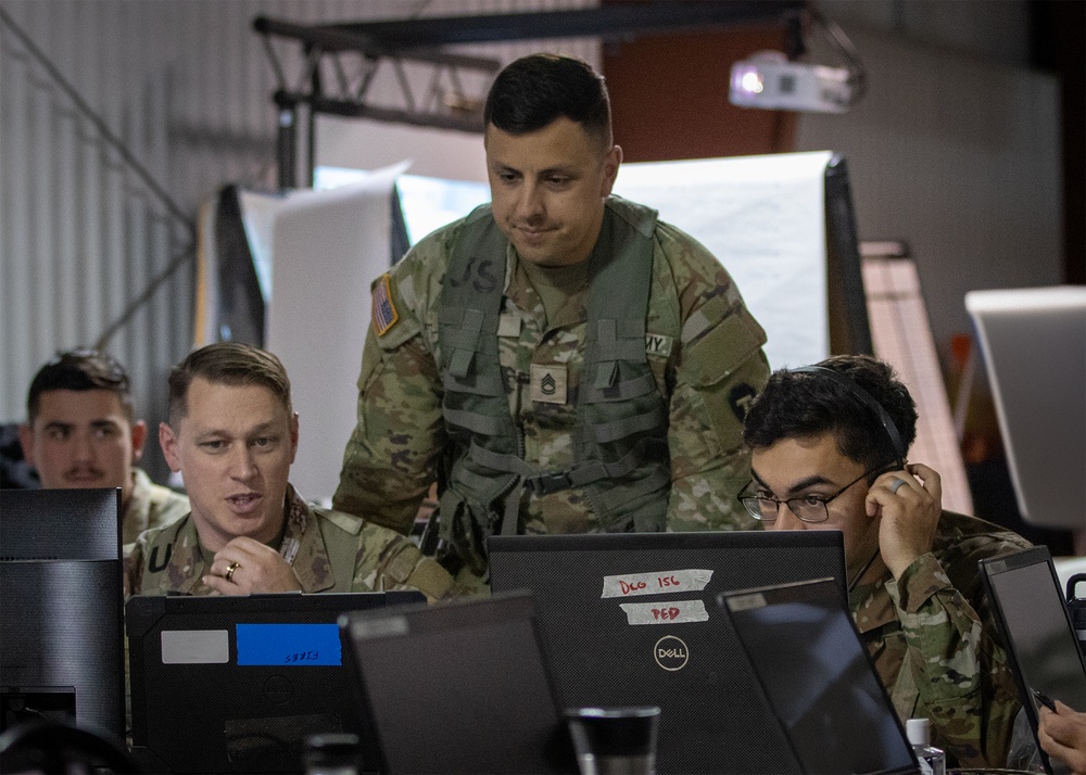 36th Infantry Division sharpens battle command in Warfighter exercise at Camp Atterbury