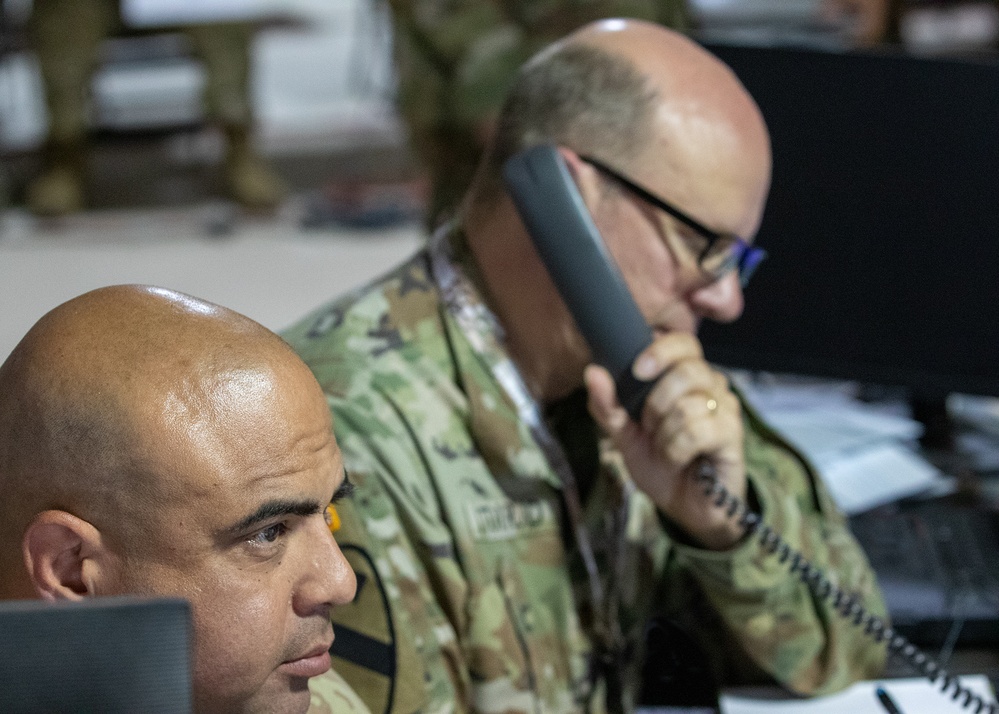 36th Infantry Division sharpens battle command in Warfighter exercise at Camp Atterbury