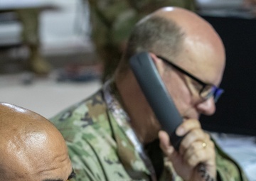 36th Infantry Division sharpens battle command in Warfighter exercise at Camp Atterbury