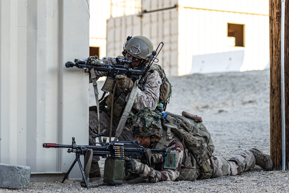 SLTE 4-25: Legionnaires Conduct Close Quarter Training
