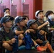 Kamimotobu After-School Children’s Club students tour Camp Schwab