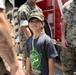 Kamimotobu After-School Children’s Club students tour Camp Schwab