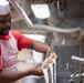 USS Theodore Roosevelt Preparing Meals