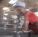 USS Theodore Roosevelt Preparing Meals