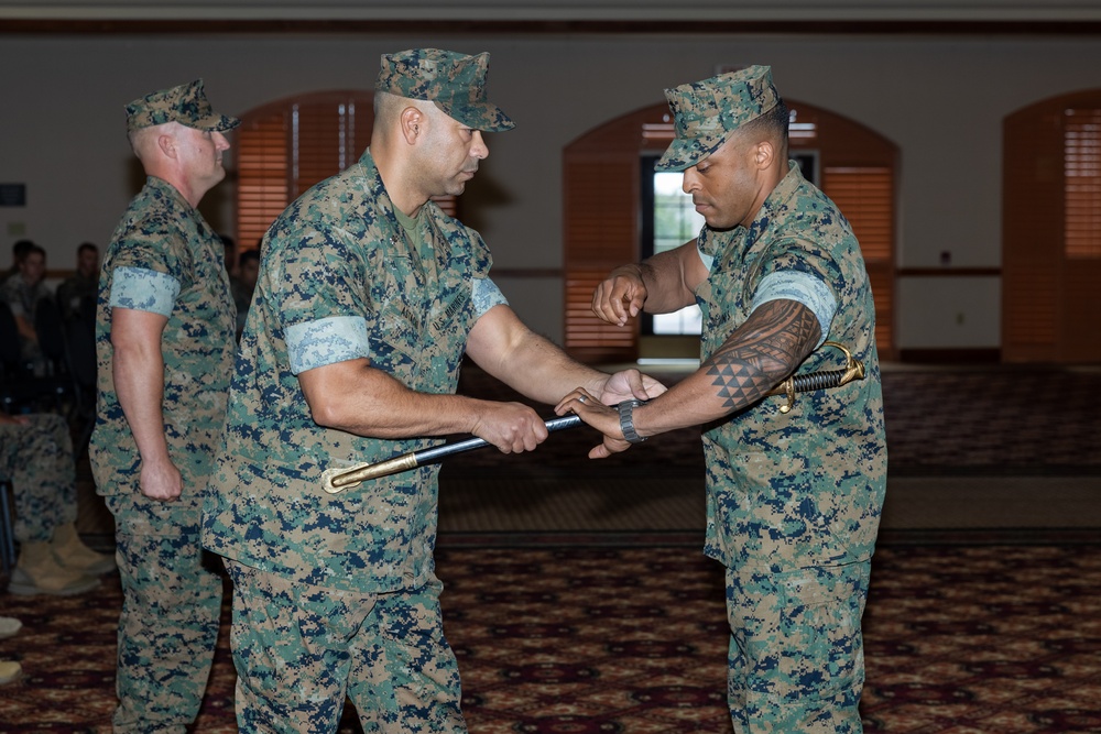 MACS-1 relief and appointment ceremony