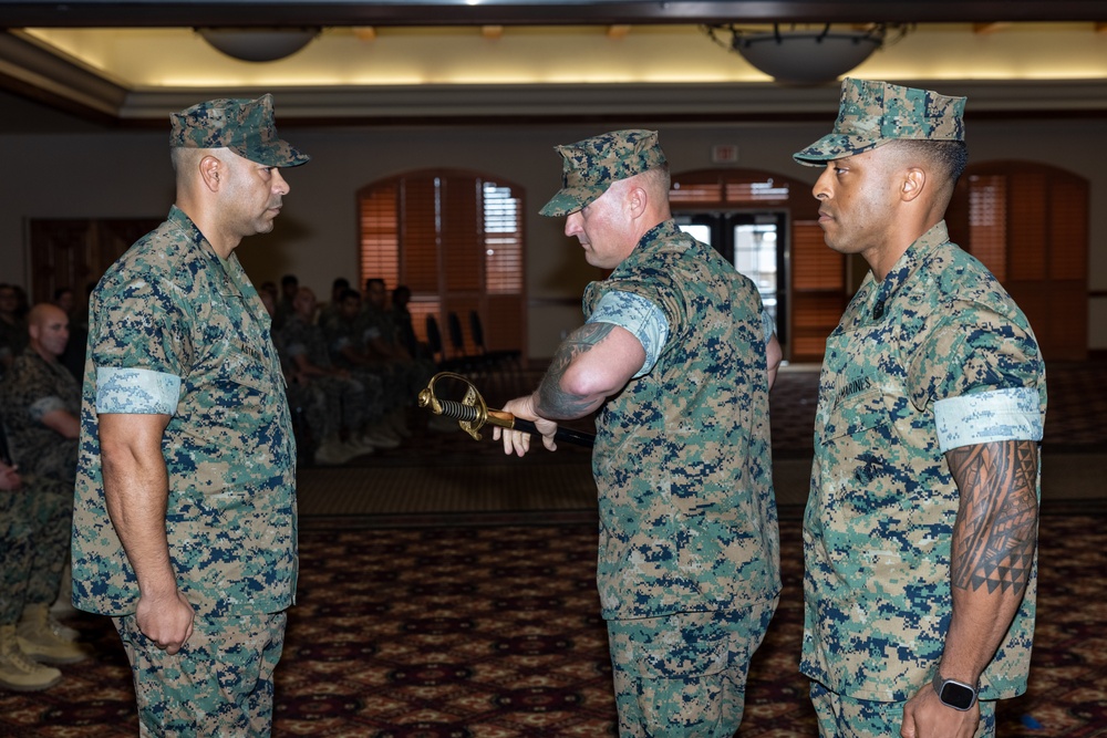 MACS-1 relief and appointment ceremony