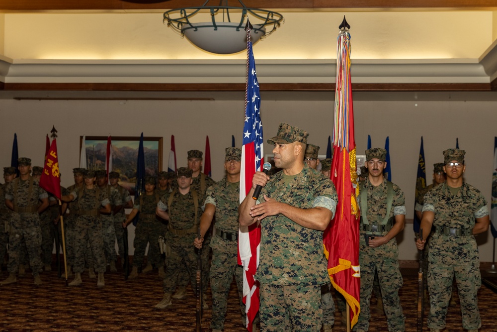 MACS-1 relief and appointment ceremony