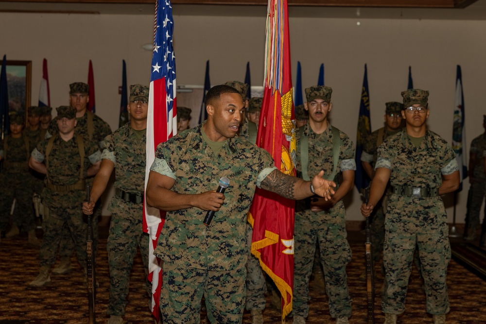MACS-1 relief and appointment ceremony