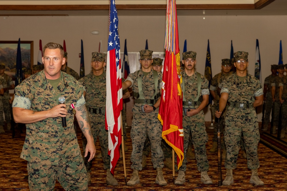 MACS-1 relief and appointment ceremony