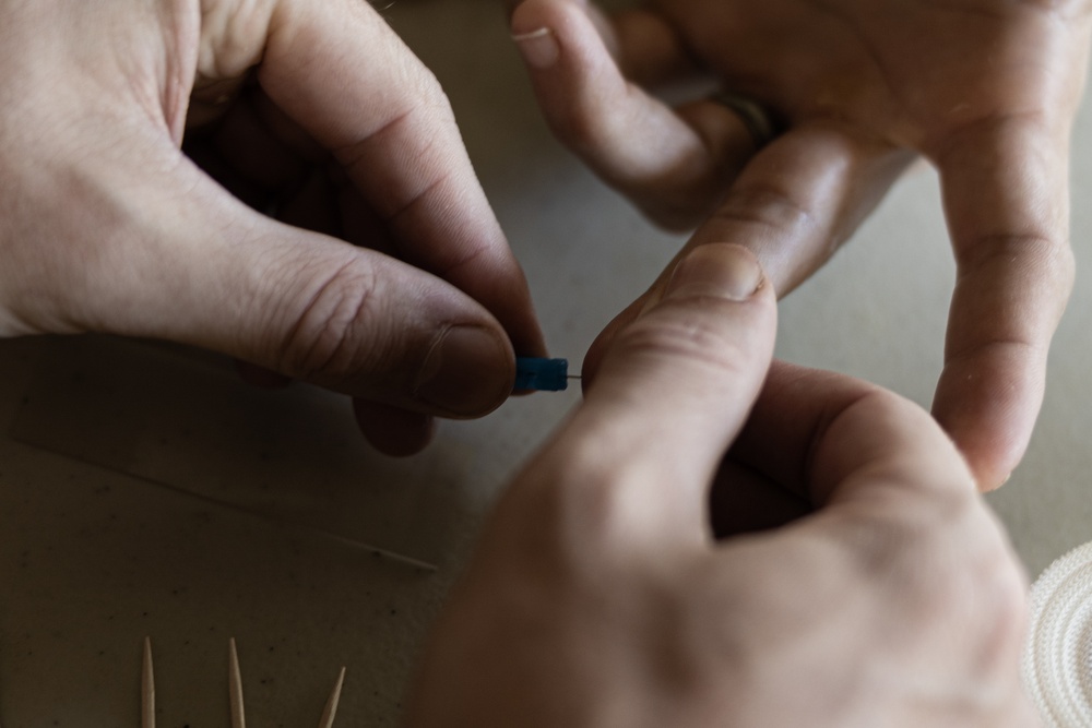 Koa Moana 25 Marines Conduct Blood Type Testing for Chuukese Locals