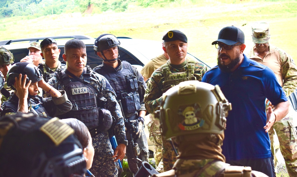 U.S. Forces Lead Training Exercise with Panamanian Security Forces