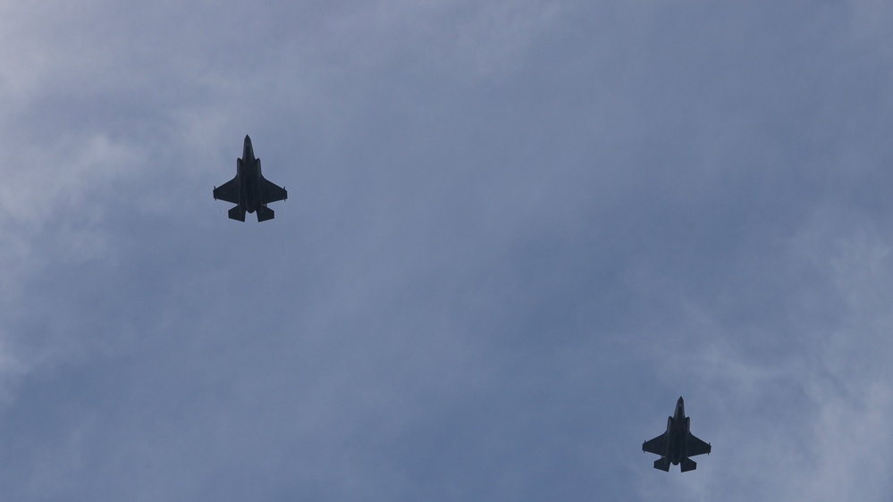 31st MEU | VMFA 242 fly off the USS America for Patrol 25.2
