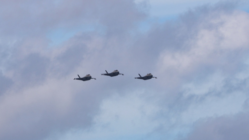 31st MEU | VMFA 242 fly off the USS America for Patrol 25.2