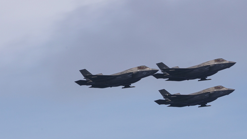 31st MEU | VMFA 242 fly off the USS America for Patrol 25.2