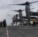 31st MEU | VMM 265 (Rein.) fly off USS America