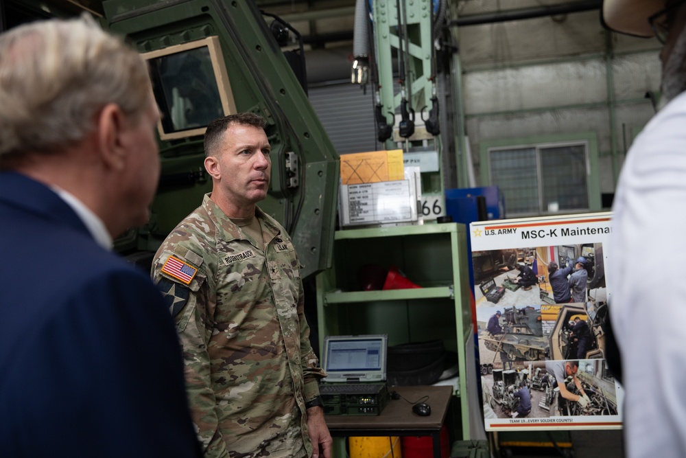 The U.S. Army Materiel Support Command – Korea (MSC-K) was honored to welcome Brig. Gen. Jason H. Rosenstrauch, Deputy Commanding General – Support (DCG-S) of the 2nd Infantry Division/ROK-US Combined Division, on Aug. 12.
