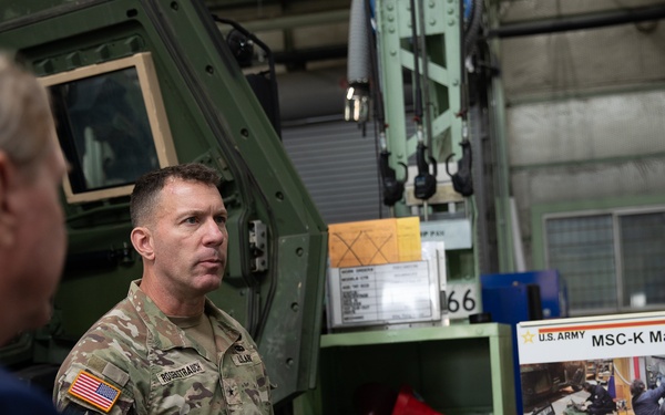 The U.S. Army Materiel Support Command – Korea (MSC-K) was honored to welcome Brig. Gen. Jason H. Rosenstrauch, Deputy Commanding General – Support (DCG-S) of the 2nd Infantry Division/ROK-US Combined Division, on Aug. 12.