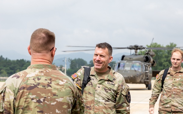 The U.S. Army Materiel Support Command – Korea (MSC-K) was honored to welcome Brig. Gen. Jason H. Rosenstrauch, Deputy Commanding General – Support (DCG-S) of the 2nd Infantry Division/ROK-US Combined Division, on Aug. 12.