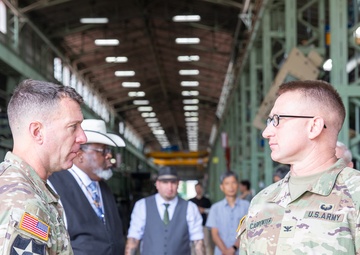 The U.S. Army Materiel Support Command – Korea (MSC-K) was honored to welcome Brig. Gen. Jason H. Rosenstrauch, Deputy Commanding General – Support (DCG-S) of the 2nd Infantry Division/ROK-US Combined Division, on Aug. 12.