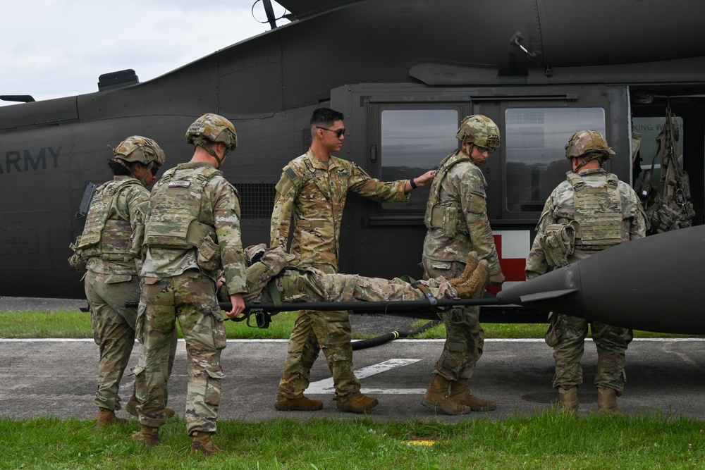 2nd Battalion, 7th Infantry Regiment: MEDEVAC Training