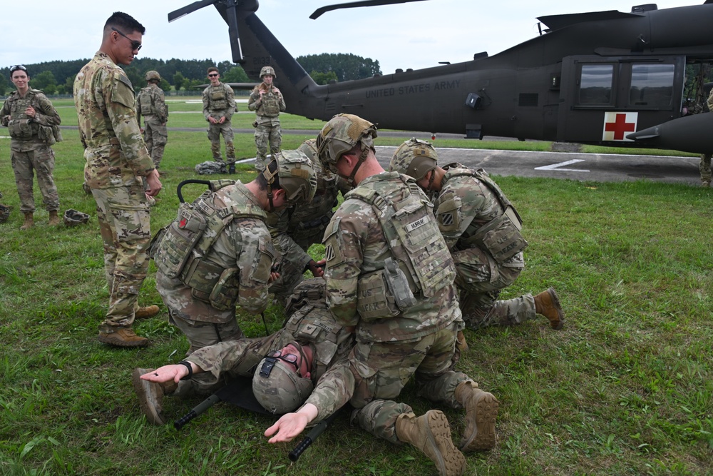2nd Battalion, 7th Infantry Regiment: MEDEVAC Training