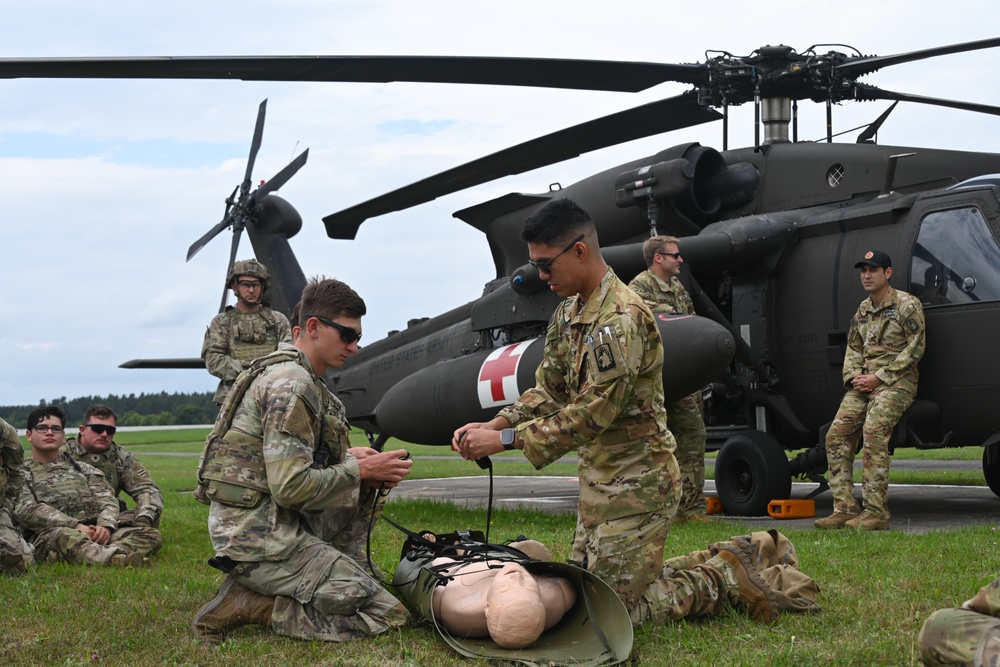 2nd Battalion, 7th Infantry Regiment: MEDEVAC Training