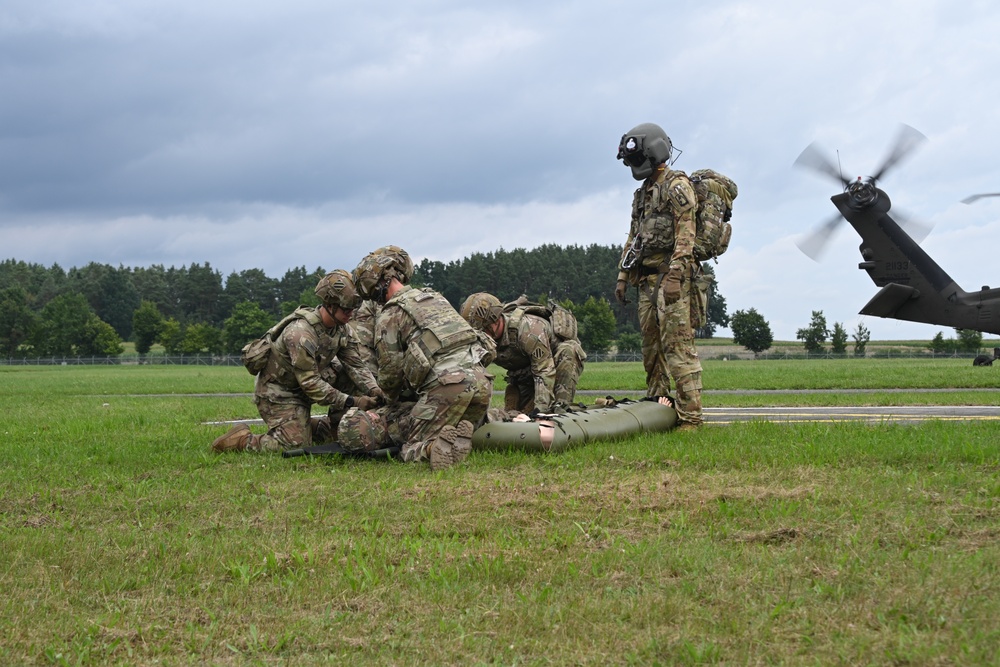2nd Battalion, 7th Infantry Regiment: MEDEVAC Training