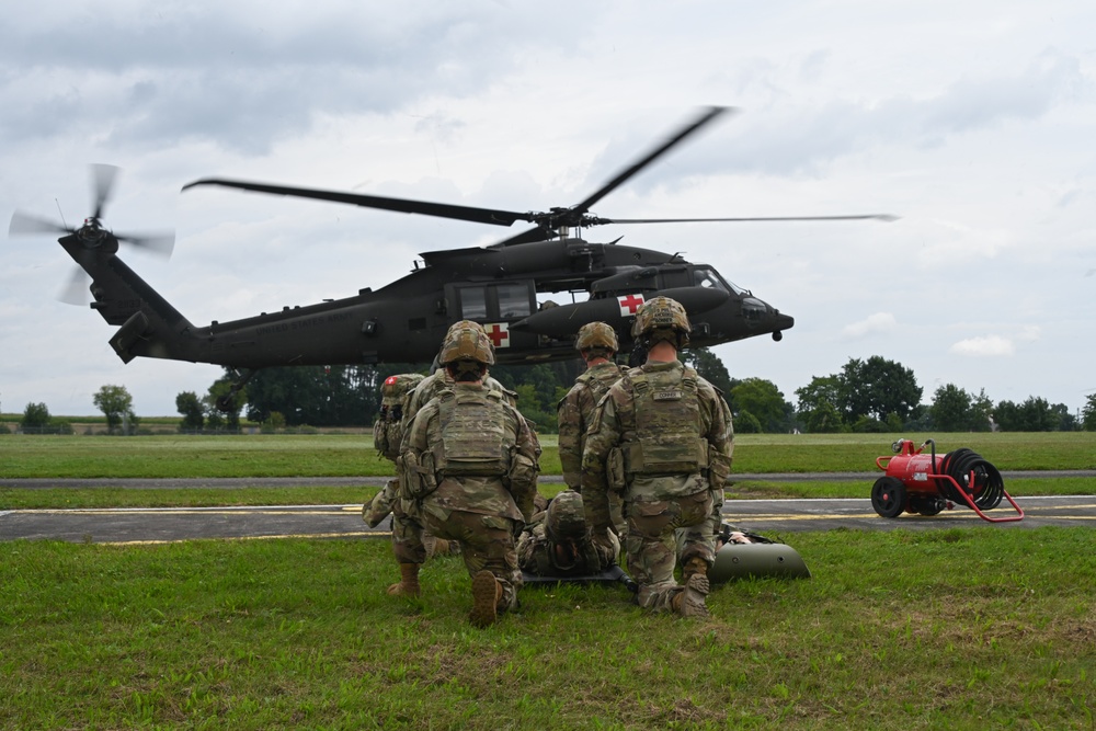 2nd Battalion, 7th Infantry Regiment: MEDEVAC Training