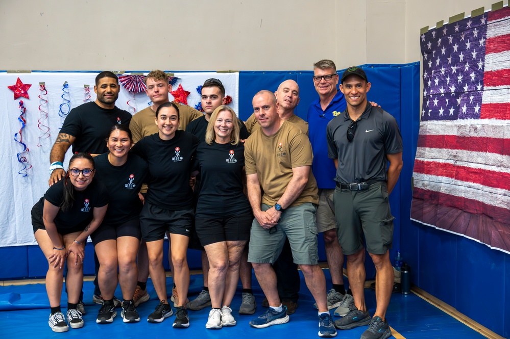 449th Air Expeditionary Group Personnel Participate in a Wellness Expo