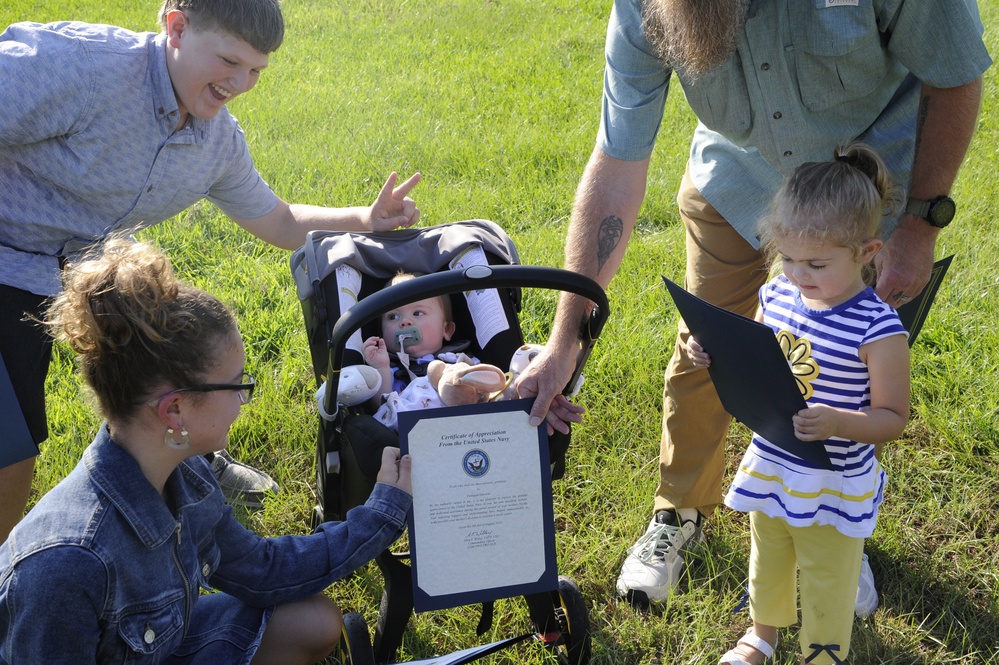 Strength, Service, Seabee: BUC Edwards Reenlists at 22NCR