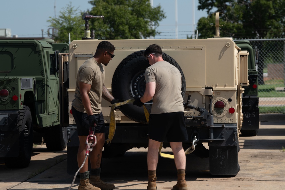 137th SOW divests humvee fleet