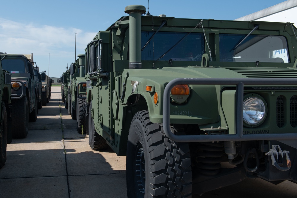 137th SOW divests humvee fleet