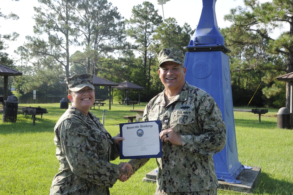 Strength, Service, Seabee: BUC Edwards Reenlists at 22NCR