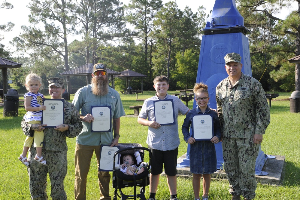 Strength, Service, Seabee: BUC Edwards Reenlists at 22NCR
