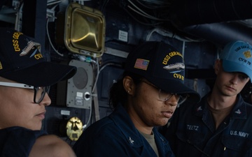 USS Gerald R. Ford (CVN 78) Departs Marseille, France