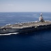 USS Gerald R. Ford (CVN 78) Sails in the Mediterranean Sea